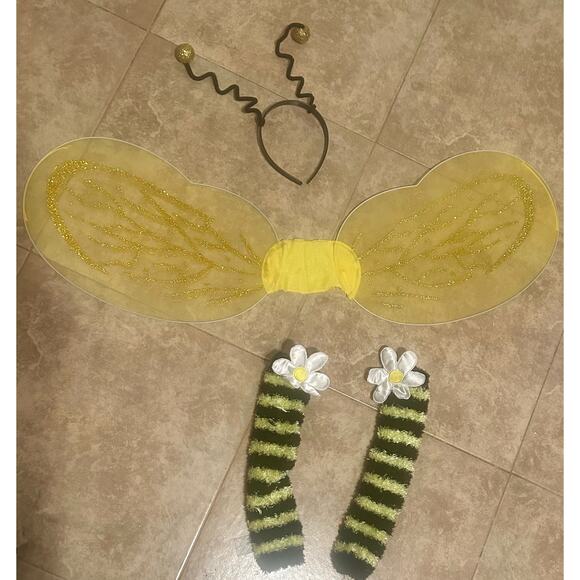 Leg Avenue Daisy Bee Costume - Black and Yellow - Picture 4 of 11